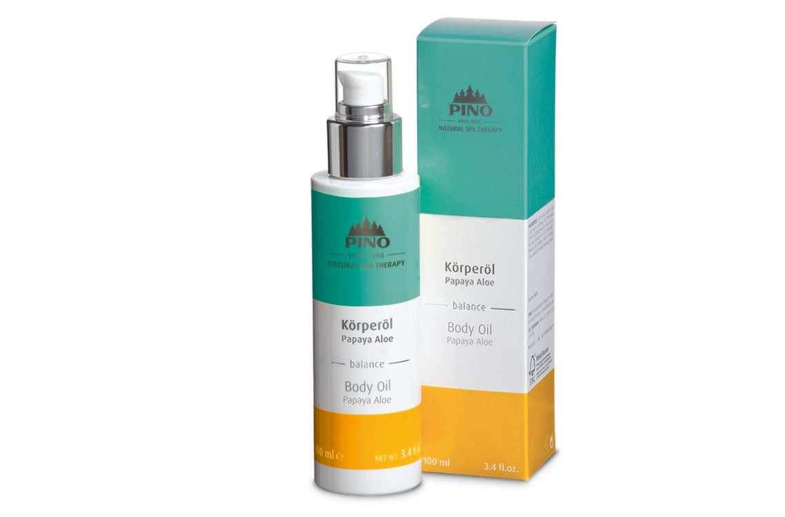 Body Oil Papaya Aloe